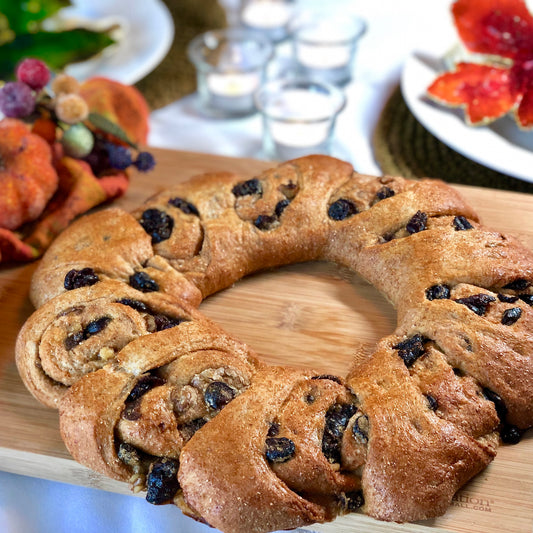 Do yourself and your guests a favor this season and create the moments of stillness with a Big Sky Cranberry Tea Ring.