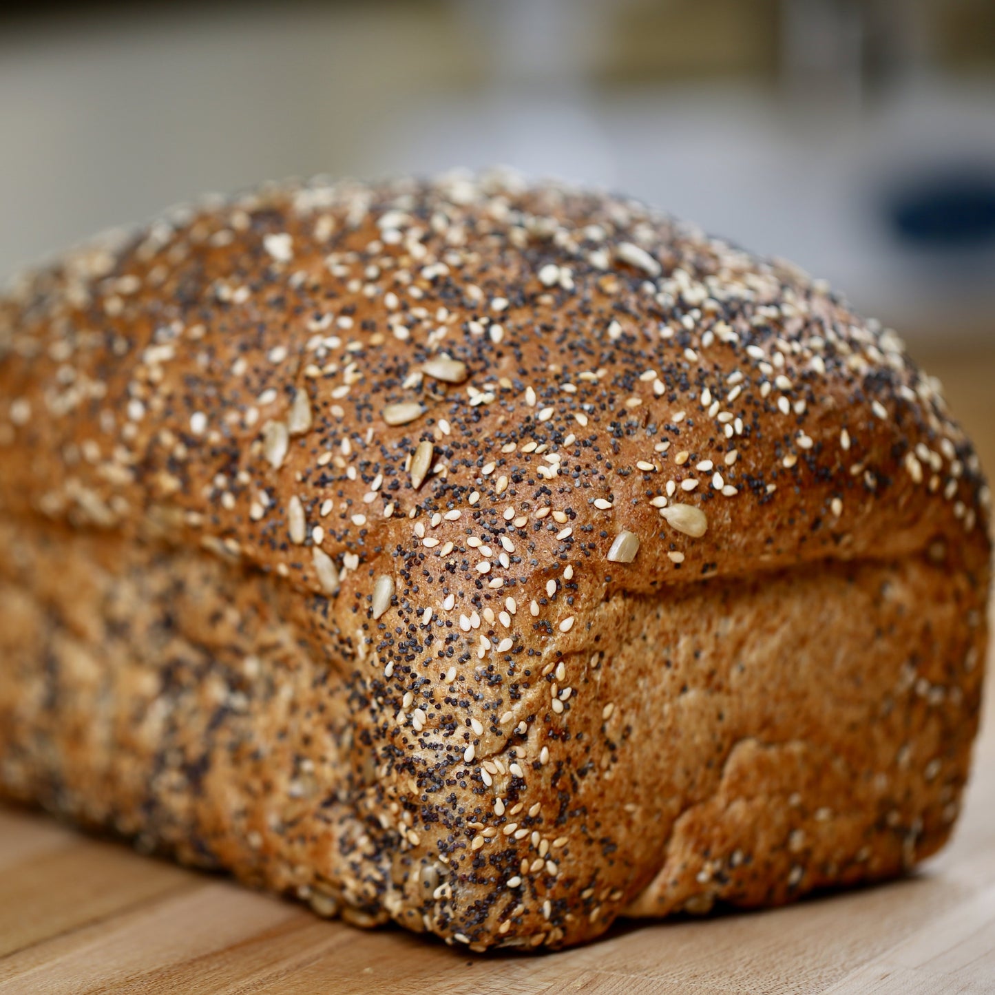 Three Seed Wheat Bread