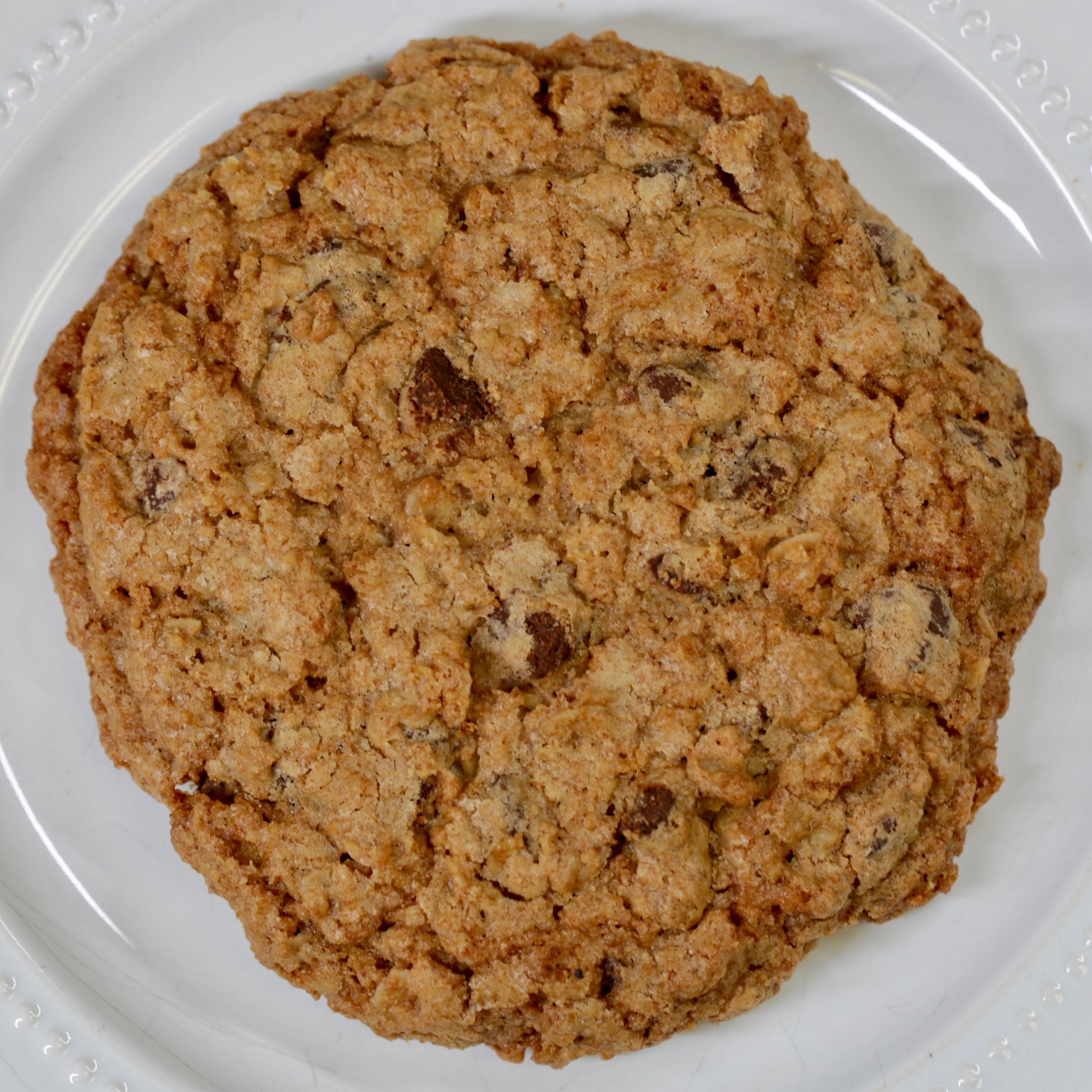 Soon to be world famous! Our whole wheat cookies are made with the best ingredients available, whole grain oats, Montana wheat flour, pure cream butter, molasses, and loaded with chocolate chips. Our best selling cookie! Big Sky Bread Company Whole Wheat Cookies