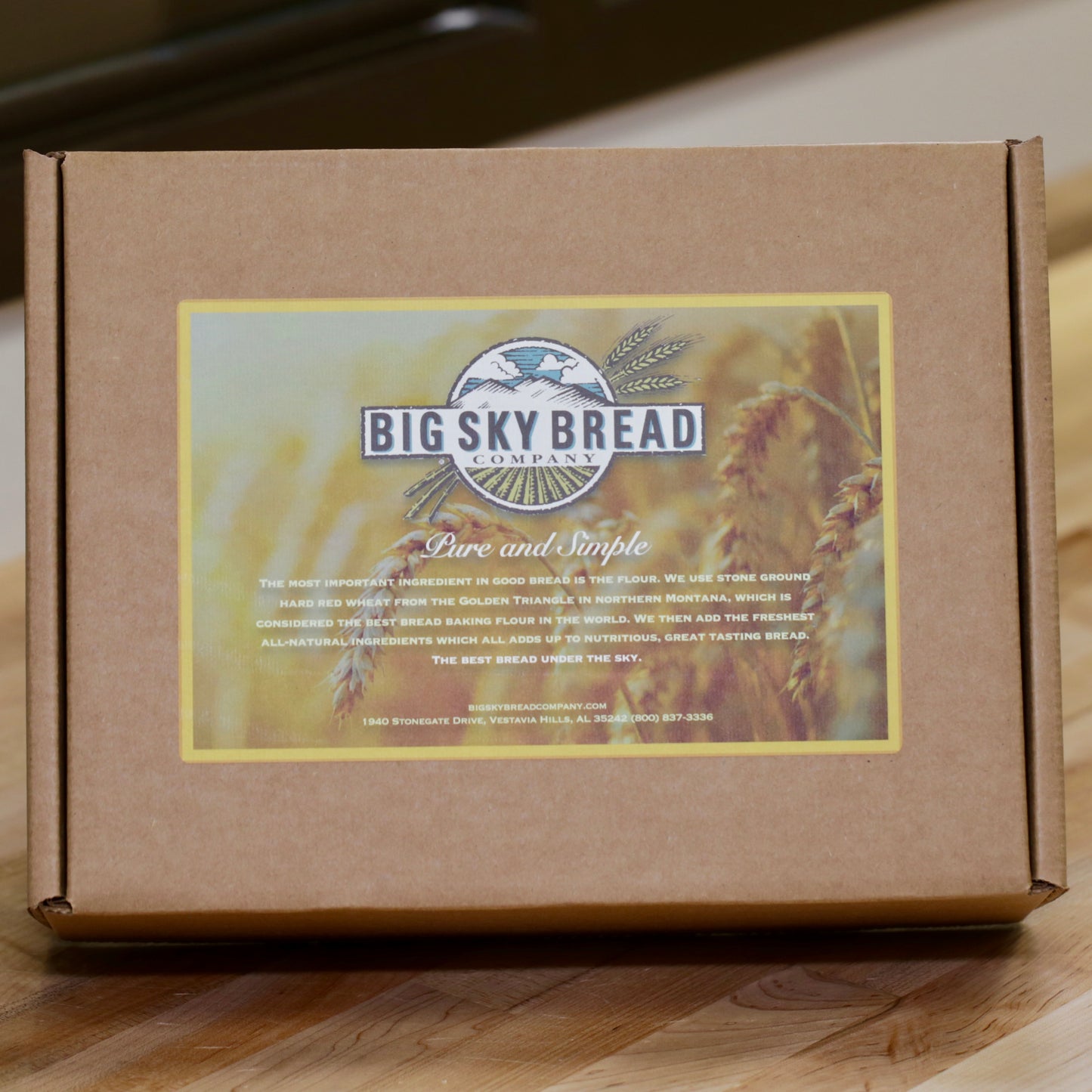 Big Sky Bread Company Gift Boxes... A perfect way to brighten someones day or to let them know you're thinking of them.